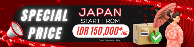 Promo Kirim Paket ke Jepang